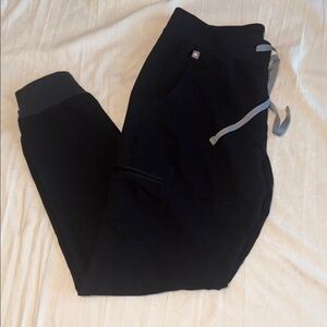 Figs Black Jogger Pants